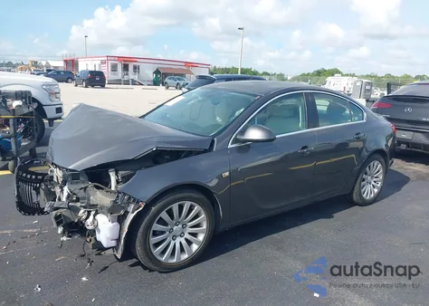 2011 Buick Regal Cxl Russelsheim z USA, uszkodzony, nr VIN W04GR5EC7B1063561